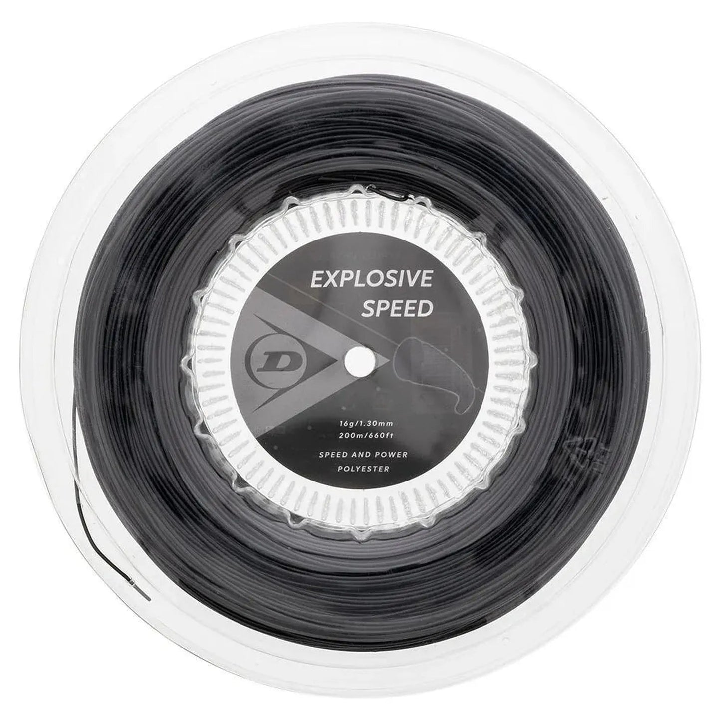 Explosive Speed Black 16G Tennis String ReelTienda Tennis