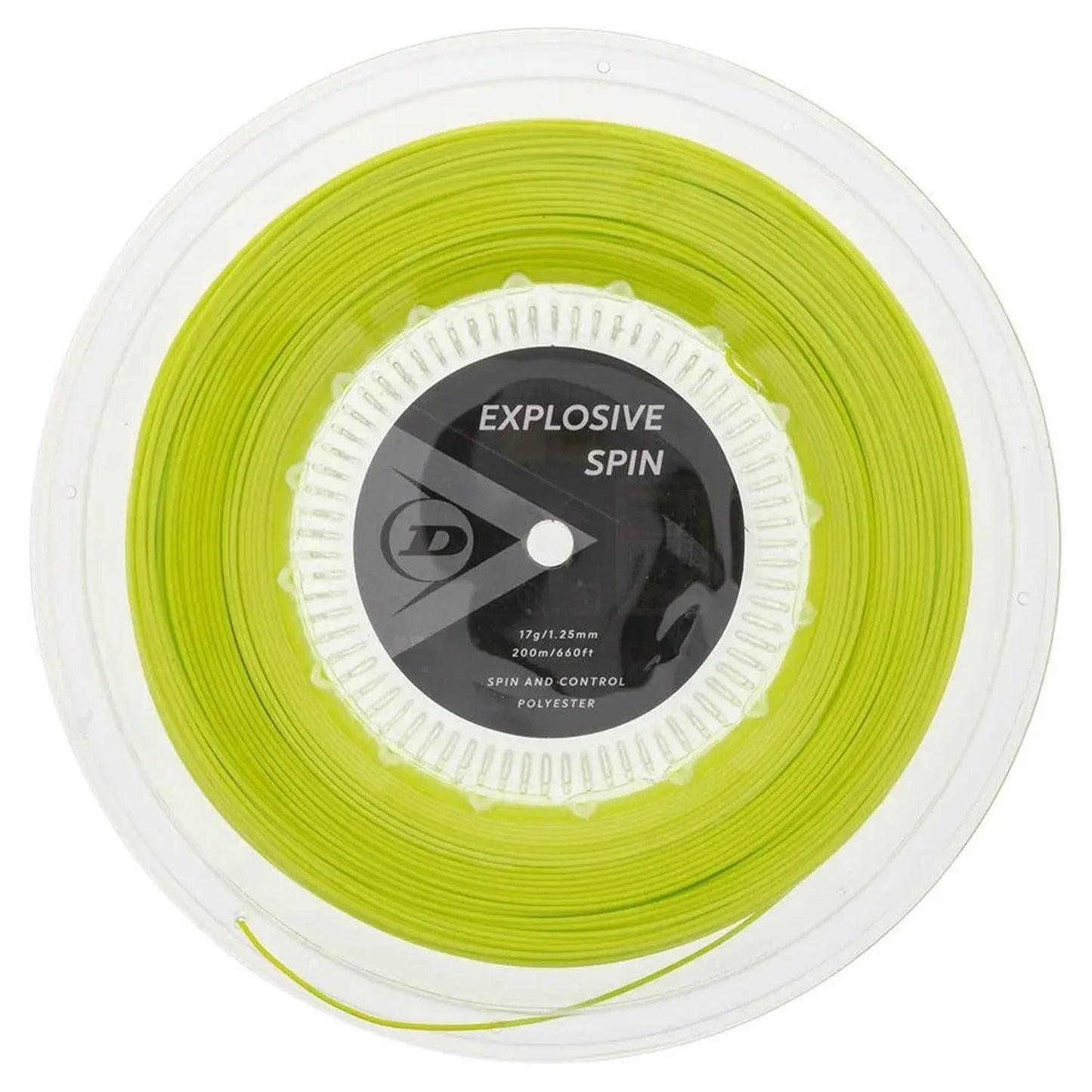 Explosive Spin Yellow 17G Tennis String ReelTienda Tennis