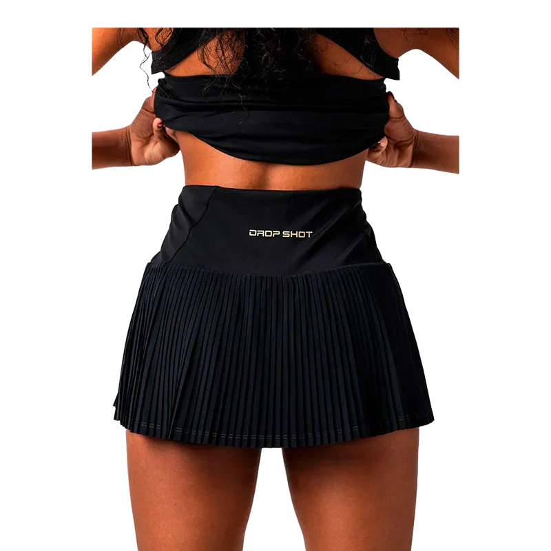 Falda Drop Shot Noor Negra 2025
