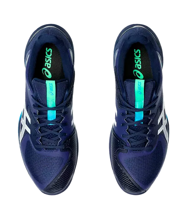 Padel Shoes Asics Solution Speed FF 3 Clay Blue Expanse/White