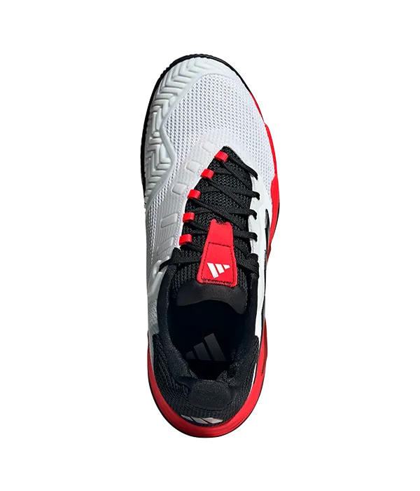 Padel Shoes Adidas Barricade 13 CL Blanco/Rojo