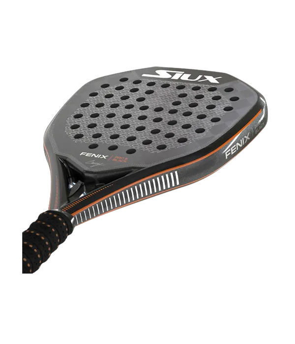 Siux Fenix Pro 5 Black 2025 Leo Augsburger Padel Racket