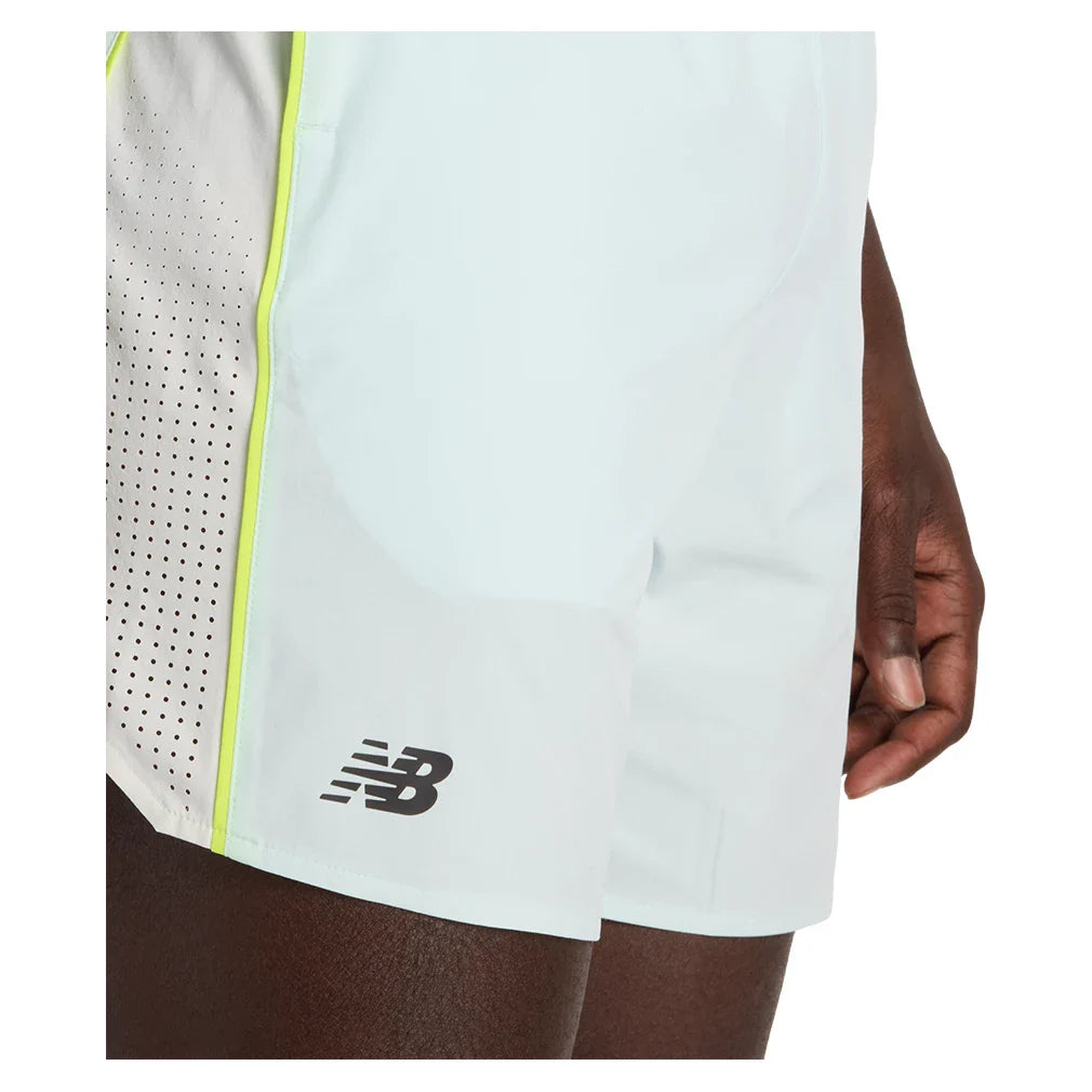 Men's Tennis Tournament 7 Inch Short Glint Blue