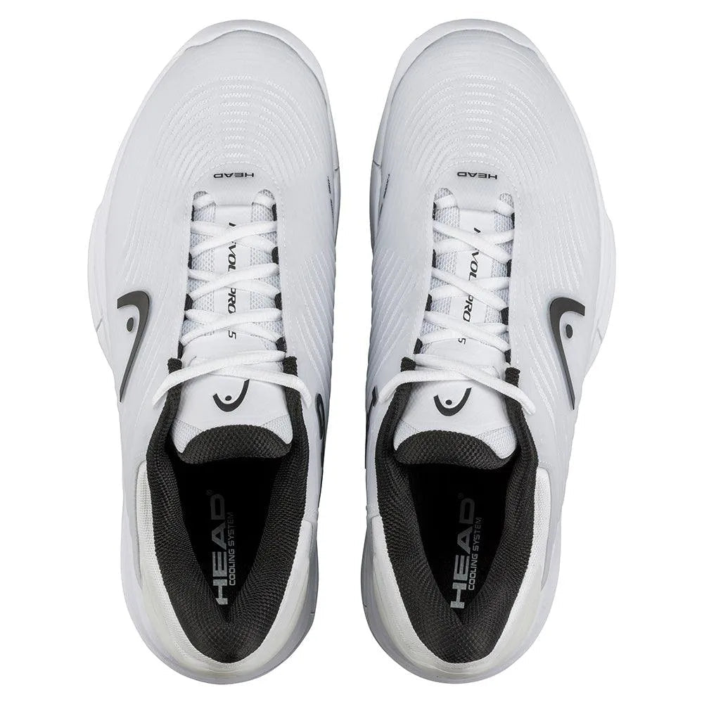 Men's Revolt Pro 4.5 Tennis Shoes White and BlackTienda Tennis