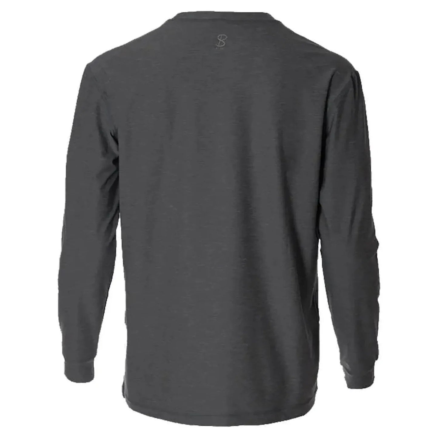 Men's SB Sport Classic Fit Long Sleeve Tennis Crew Grey MelangeTienda Tennis