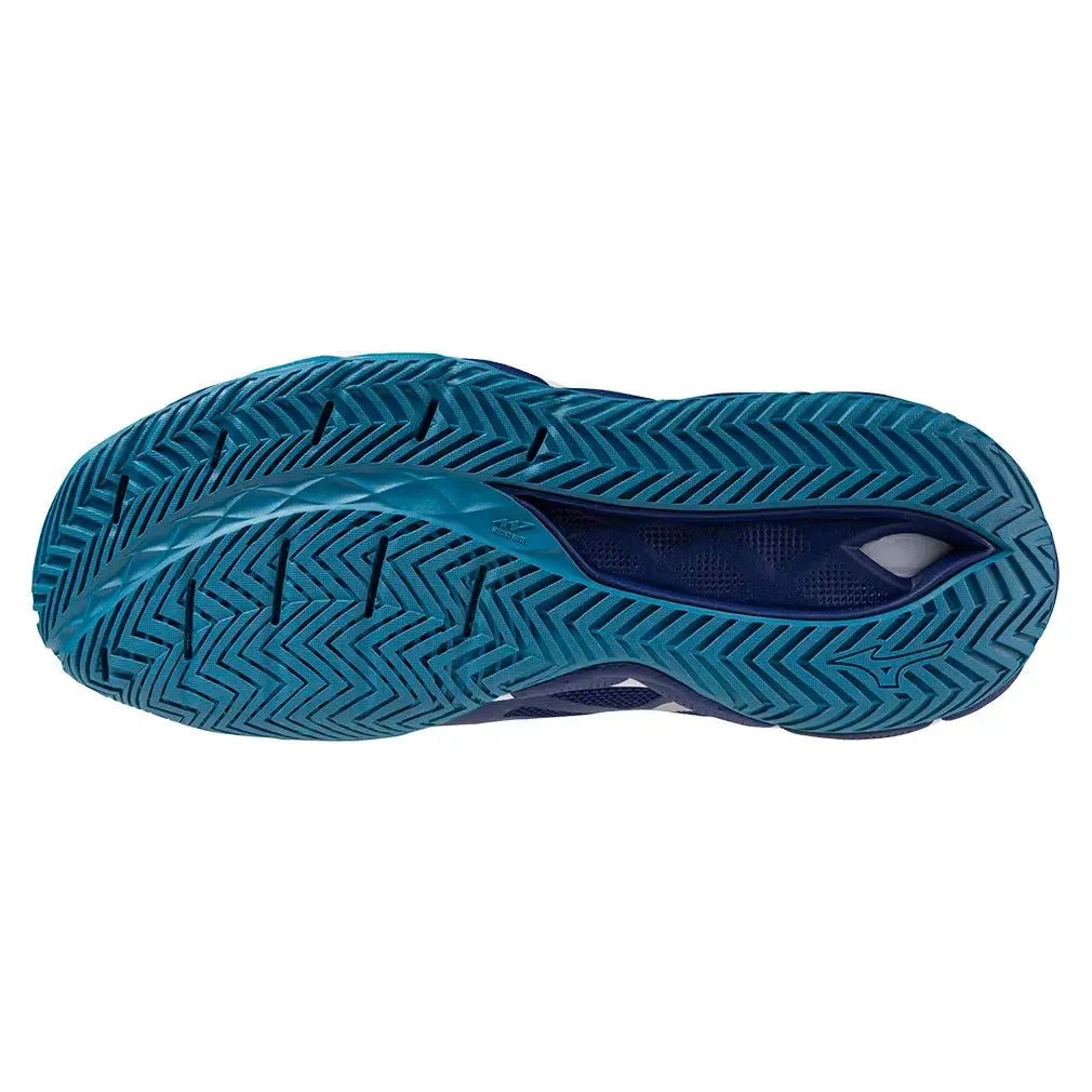 Men's Wave Enforce Tour 2 Tennis Shoes Bellwether Blue and WhiteTienda Tennis