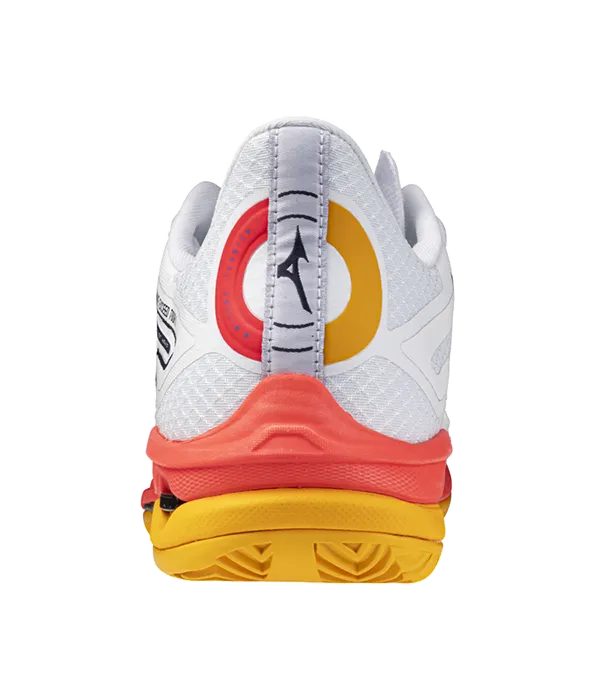 Padel Shoes Mizuno Wave Exceed Tour 6CC Blanco/Naranja 2025