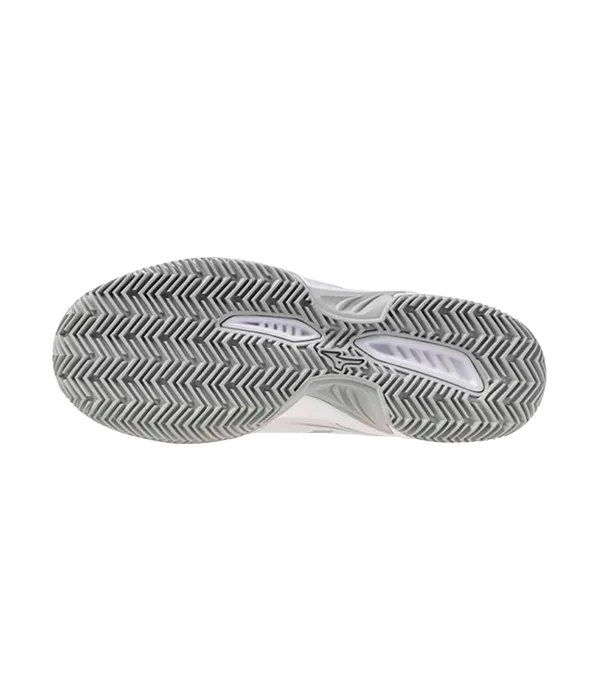 Padel Shoes Mizuno Break Shot 5 CC Blanco/Gris Mujer 2025