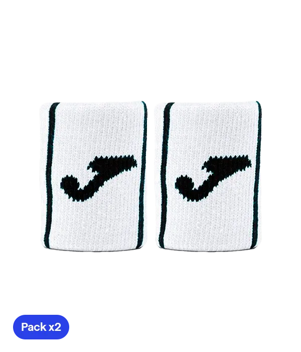 Wristband Joma Game Corta White (Pack x2)