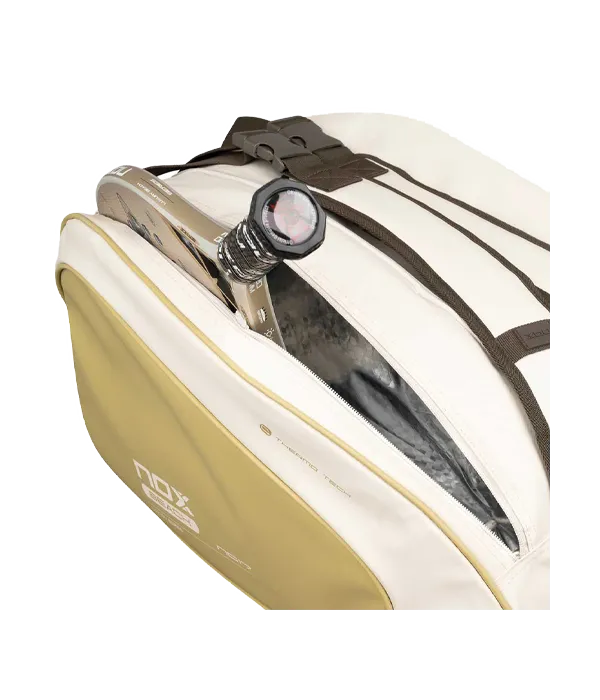 Padel Bag NOX Beach Team NG17 Crema/Verde Pistacho