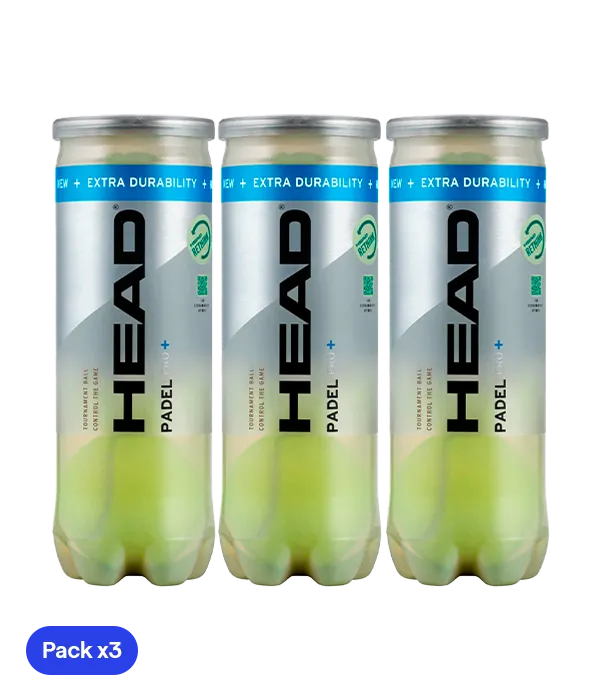 Balls HEAD Padel Pro+ (pack x3)