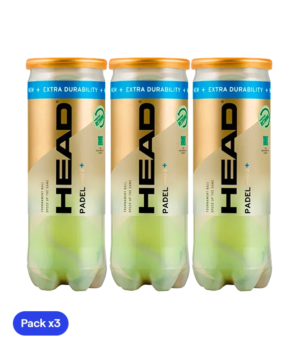 Balls HEAD Padel Pro S + (pack x3)