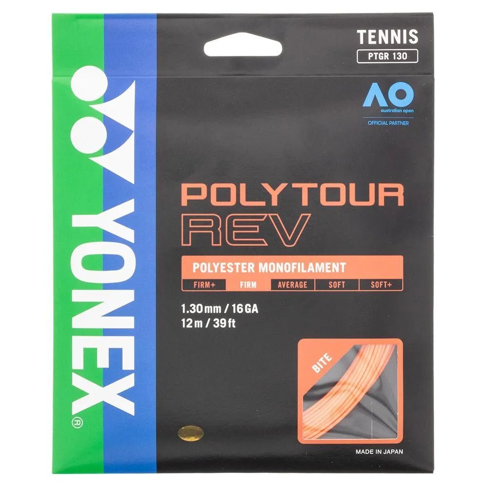 POLYTOUR REV Tennis String Bright OrangeTienda Tennis