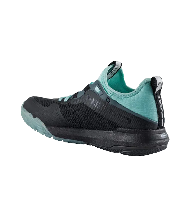Padel Shoes HEAD Motion Pro Padel Mujer Black/Aqua