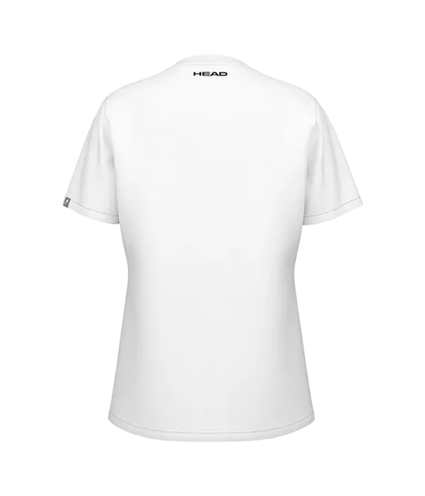 Camiseta Head Rainbow Mujer White 2025