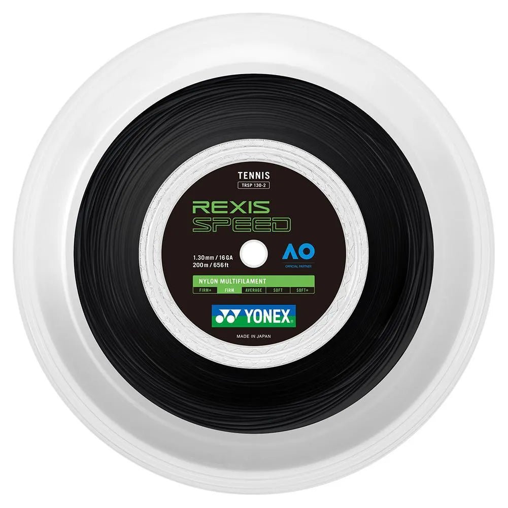 Rexis Speed Tennis String Reel BlackTienda Tennis