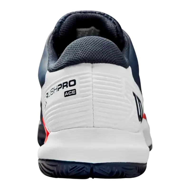 Padel Shoes Wilson Rush Pro Ace Navy Blazer/White/Wilson Red 2025