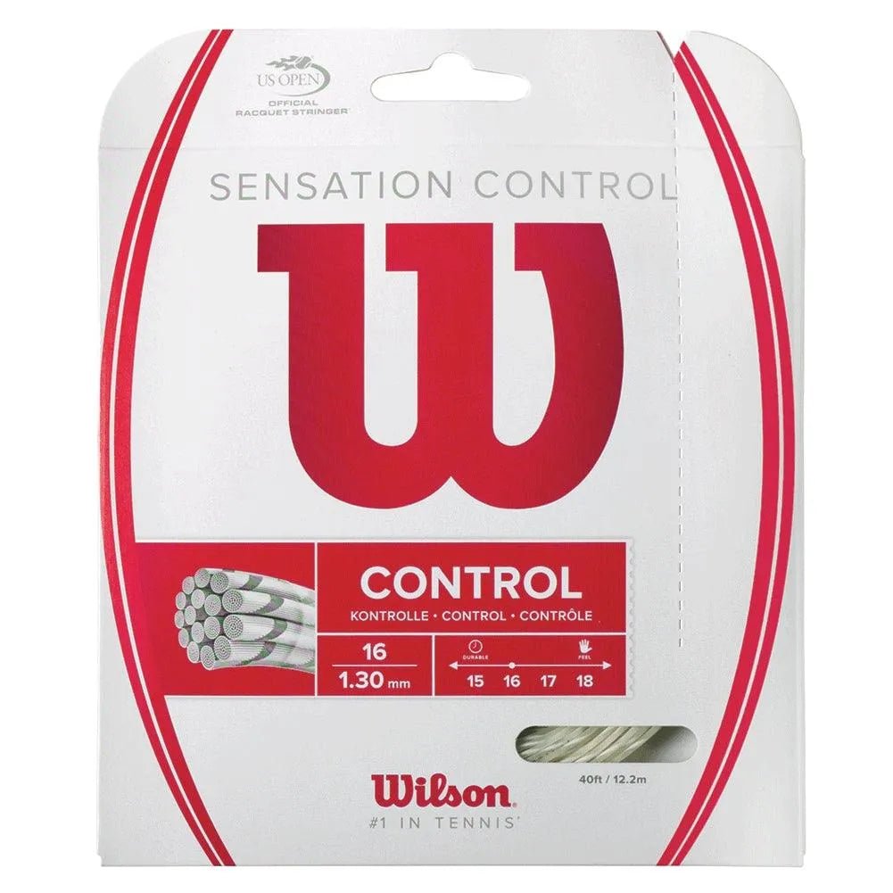 Sensation Control 16G Tennis String NaturalTienda Tennis