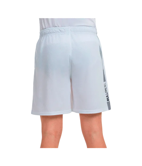 Pantalón Corto Bullpadel Belez White 2025