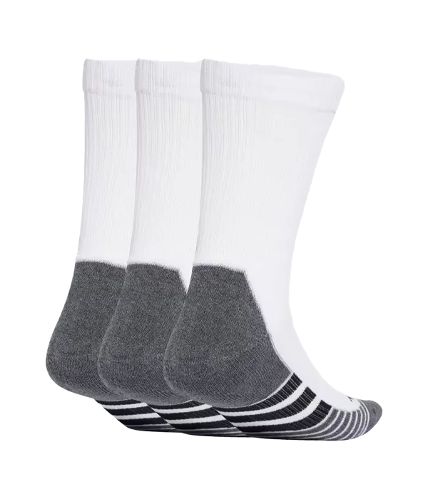 Socks Adidas Largos Crew Sock Blanco/Negro 2025