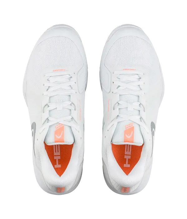 Padel Shoes HEAD Sprint Team 4.0 Clay Mujer White/Coral 2025