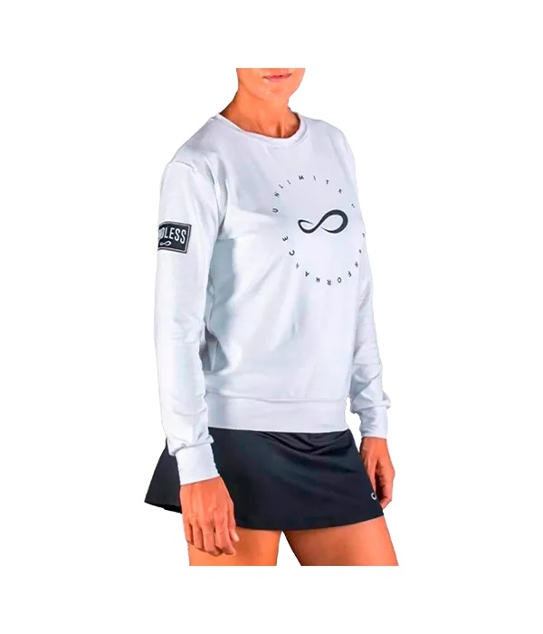 Sudadera Endless Inner Tech White 2025