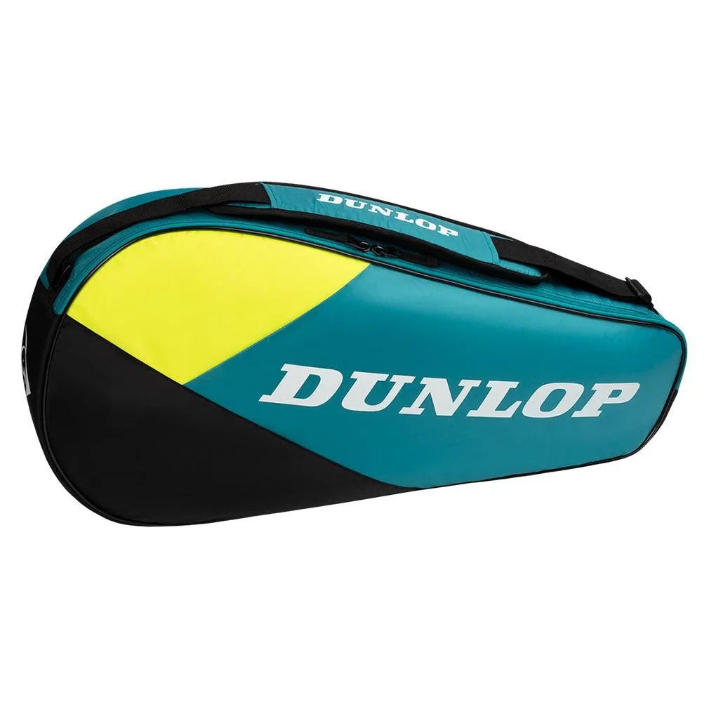 SX Club 3 Racquet Tennis Bag Teal and BlackTienda Tennis