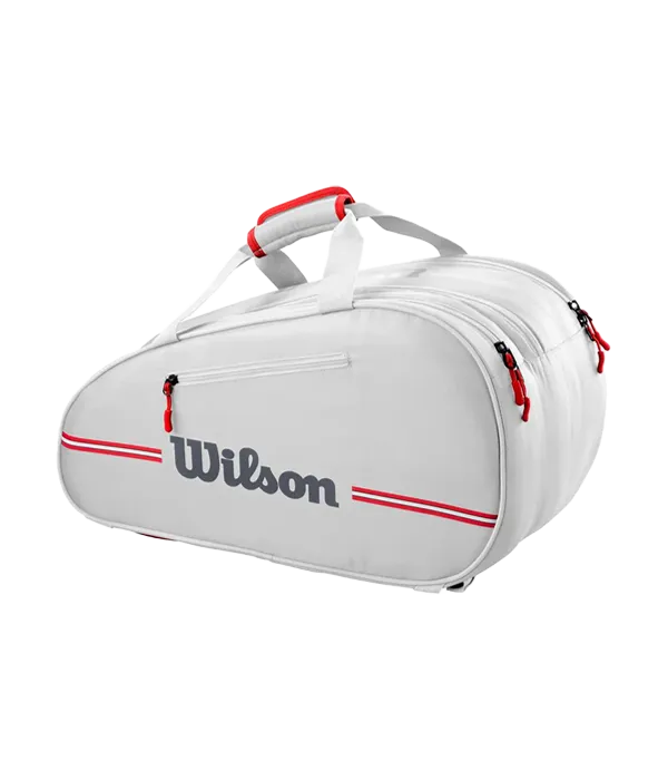 Padel Bag Wilson Team Padel White 2025