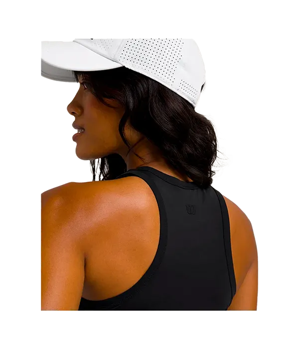 Camiseta Tirantes Wilson Fieldhouse Lite Mujer Negro 2025