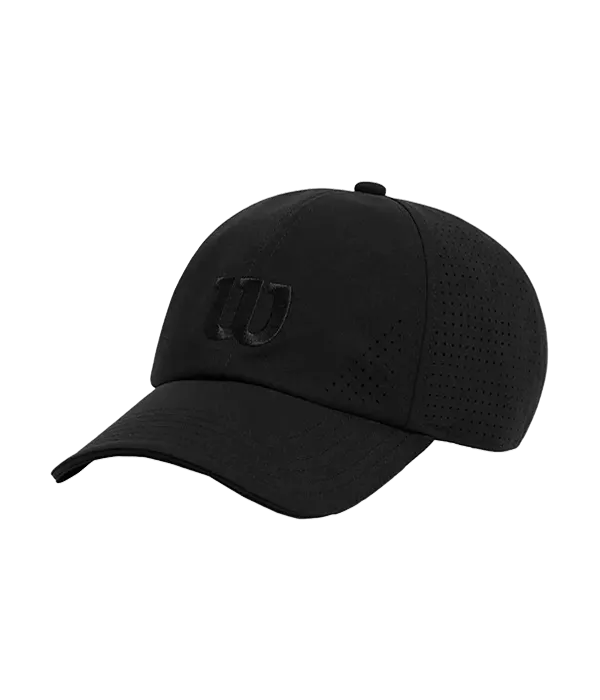 Cap Wilson Active Perforated Negro 2025
