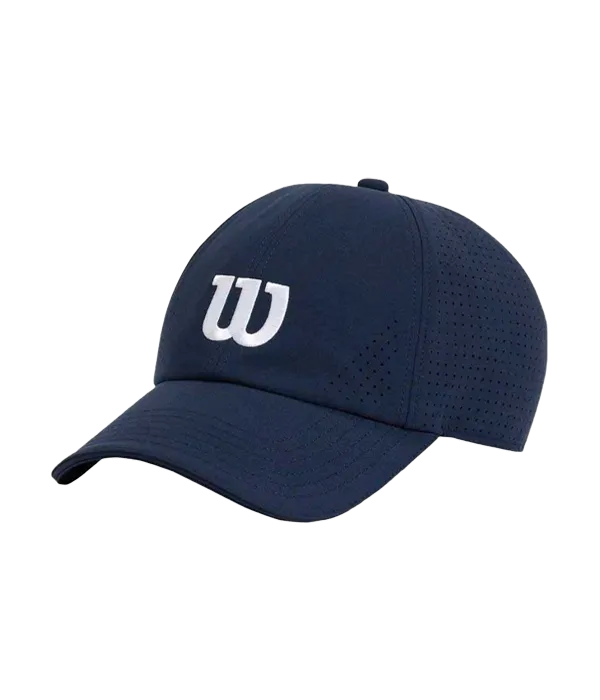 Cap Wilson Active Perforada Clasica Azul Marino 2025