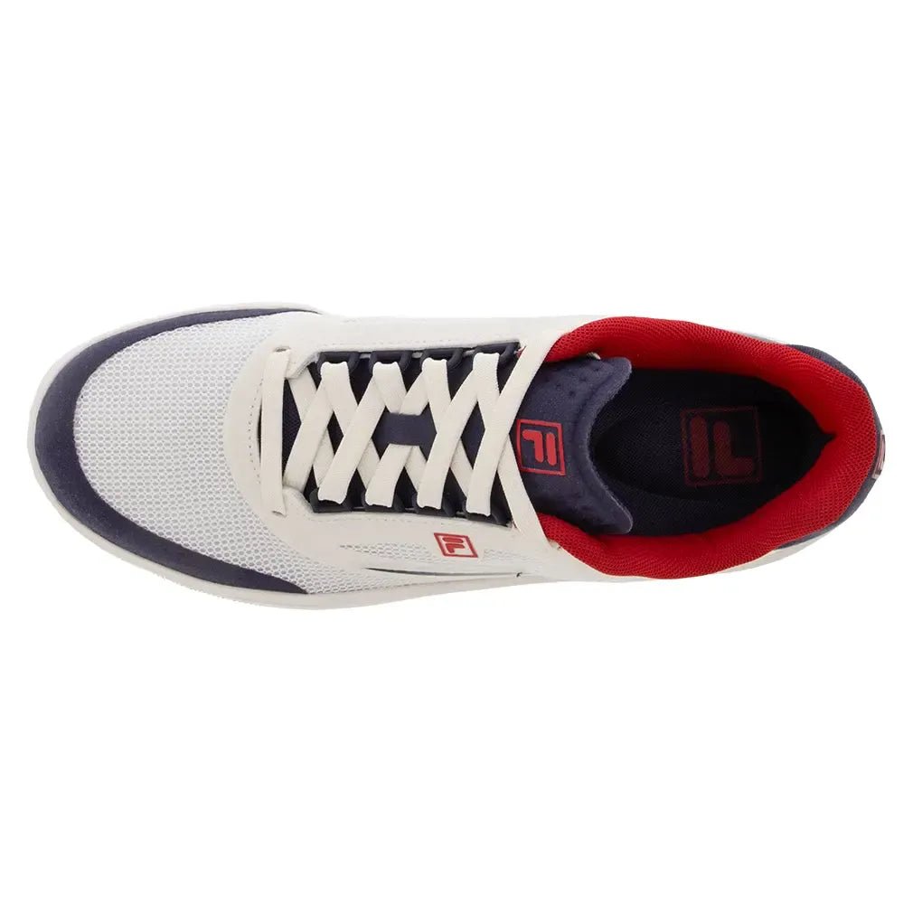 Women's FX - 25 Tennis Shoes White and NavyTienda Tennis