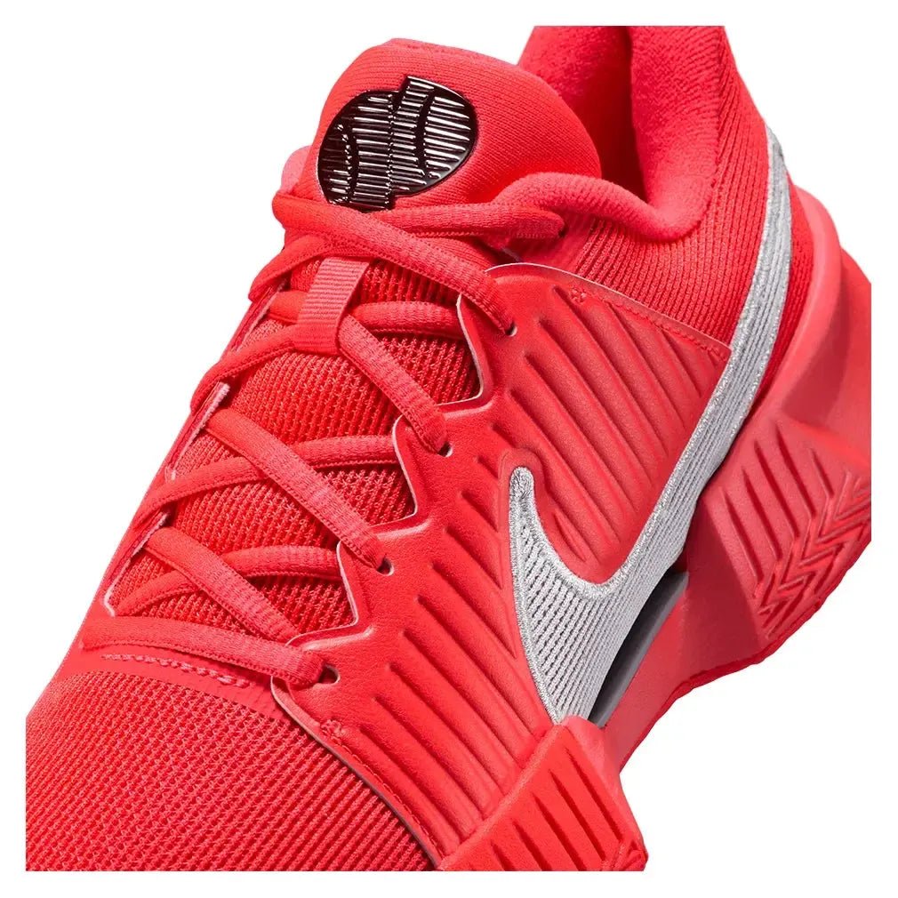 Women's GP Challenge Pro PRM New York Tennis Shoes Bright Crimson and Metallic SilverTienda Tennis