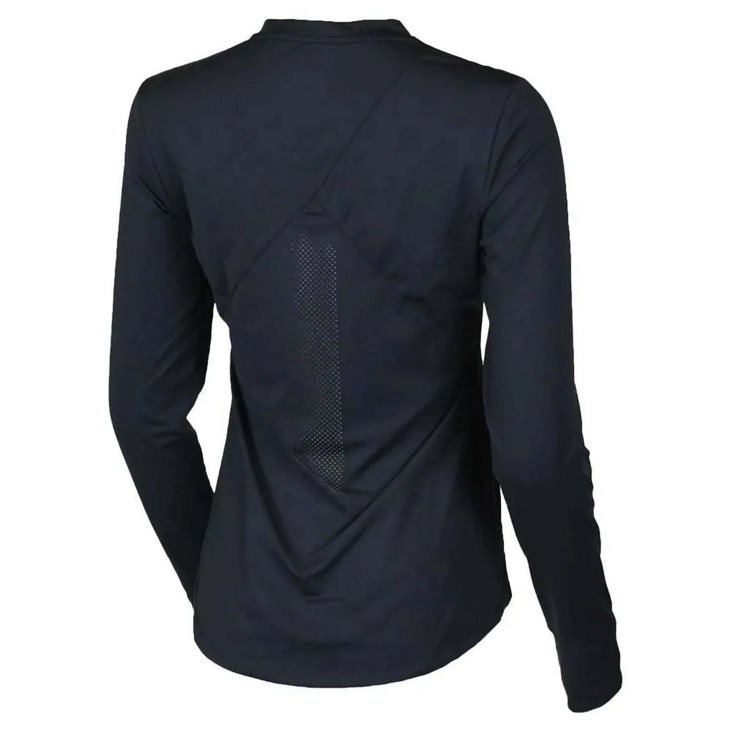 Womens Long Sleeve Performance Top BlackTienda Tennis