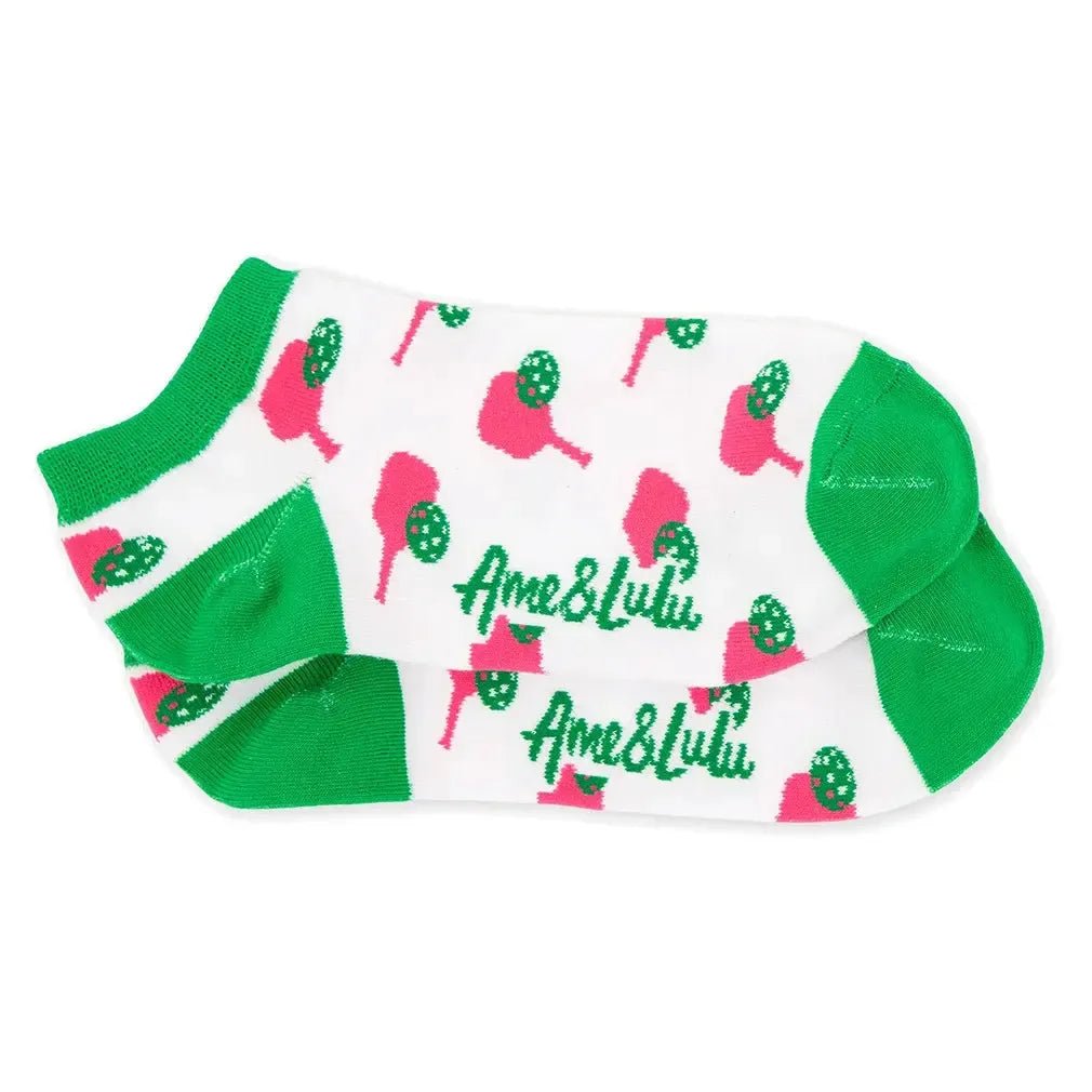 Women's Meet Your Match Pickleball Socks 3 Pack Pink PaddlesTienda Tennis