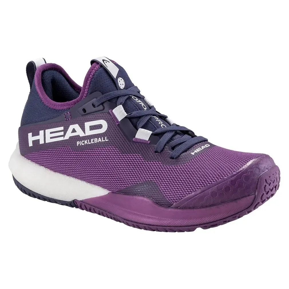 Women's Motion Pro Pickleball Shoes Plum and WhiteTienda Tennis