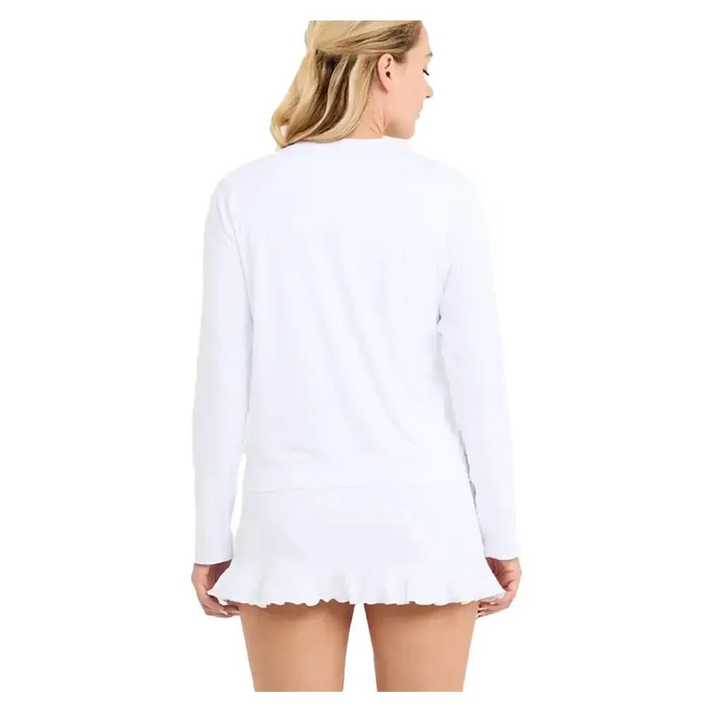 Women's Tennis Pullover WhiteTienda Tennis