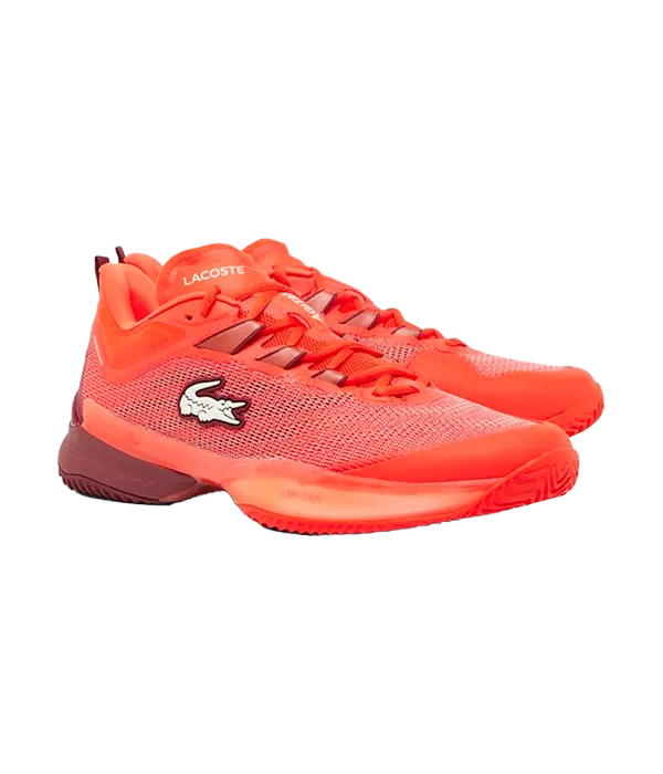 Padel Shoes Lacoste AG-LT23 Ultra CC Naranja/Granate