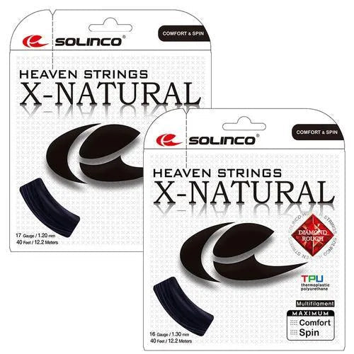 X - Natural Tennis String BlackTienda Tennis