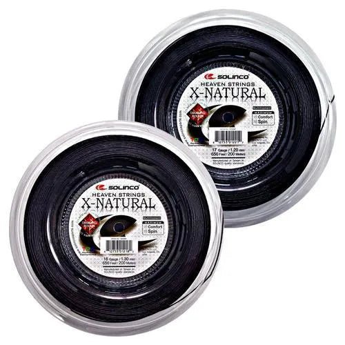 X - Natural Tennis String Reel BlackTienda Tennis