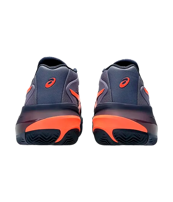 Padel Shoes Asics Gel-Resolution X Clay Greyish Purple/Nova Orange 2025