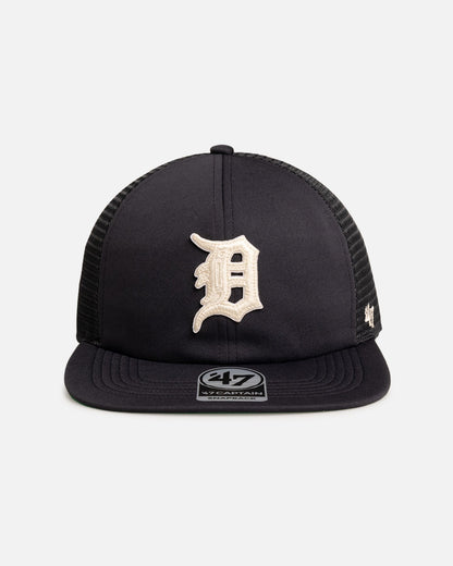 47 Brand Detroit Tigers '47 Captain Trucker Snapback Navy