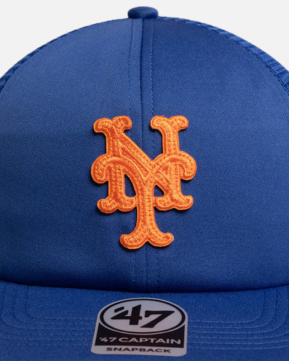 47 Brand New York Mets '47 Captain Trucker Snapback Blue