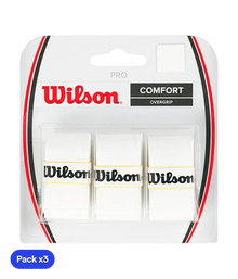 Overgrips Wilson Pro Comfort White (Pack x3)