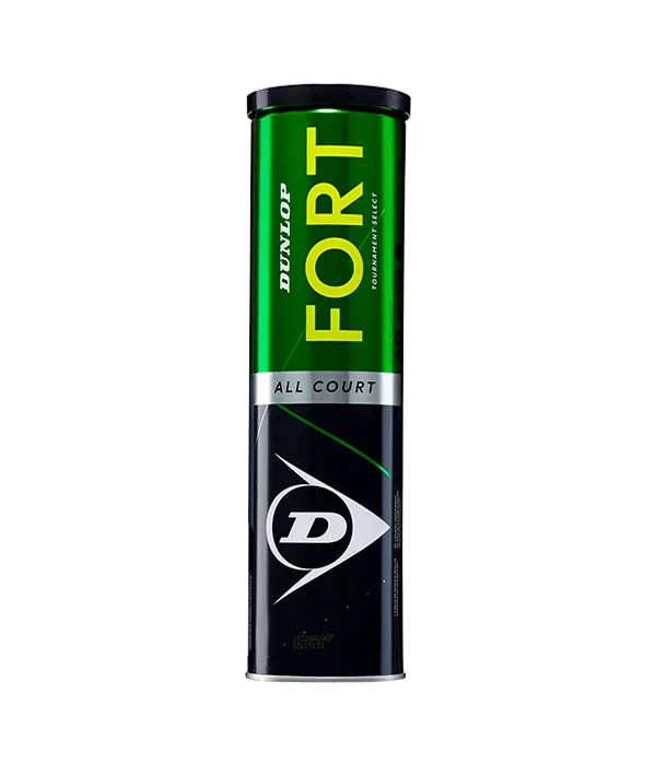 Bote de Balls  Dunlop Fort All Court (x4)