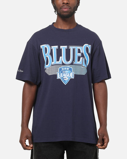 Mitchell & Ness New South Wales Blues We Bleed Blue T-Shirt Navy