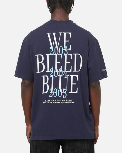 Mitchell & Ness New South Wales Blues We Bleed Blue T-Shirt Navy
