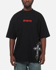 Ed Hardy Cross T-Shirt Black