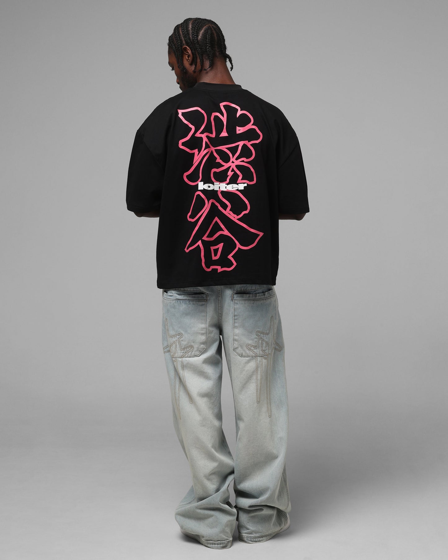 Loiter Transit T-Shirt Black