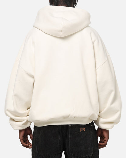 Represent Oweners Zip Through Hoodie Chalk